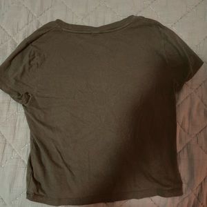 green cropped tee ⭐️